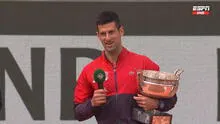 Djokovic campeón de Roland Garros 2023 y vuelve al número 1 del ranking ATP