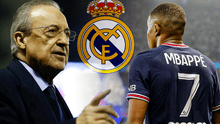 Florentino revive las esperanzas del Madrid y habla de fichar a Mbappé: “Sí, pero...”