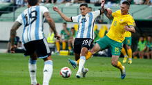 Con un gol de Messi, Argentina se impuso por 2-0 a Australia en amistoso internacional