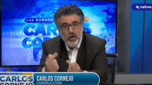 Carlos Cornejo sobre Boluarte: Está a un soplo de escucharse la misma narrativa de Alberto Fujimori