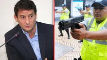 Renzo Reggiardo en contra de armas no letales para serenos: "Que utilicen armas de fuego"