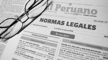 Normas legales HOY: revisa nuevos decretos supremos, designaciones y cambios en El Peruano