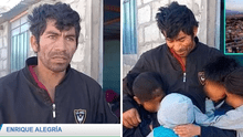 Día del Padre: hombre saca adelante a sus 4 hijos que fueron abandonados por su madre en Arequipa
