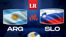 Argentina perdió 3-1 ante Eslovenia en la Volleyball Nations League 2023