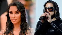 Greasy hair o pelo graso: la nueva tendencia que lucen Rosalía y Kim Kardashian