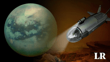 Así será el submarino de la NASA que viajará a Titán, la luna más grande de Saturno