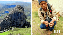 Javier Bello, el joven que desde niño indaga sobre los misterios que guarda el cerro Gorila