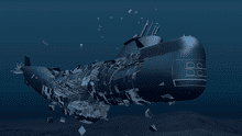 Submarino Titán: ¿qué es una implosión, la catástrofe que habría destruido al sumergible rumbo al Titanic?