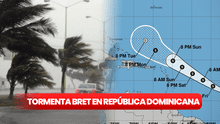 Tormenta Bret: ¿cuáles son las advertencias del COE y los pronósticos de la Onamet?