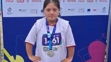 ¡Perú en el podio! Escolar con discapacidad de Chimbote ganó medalla de plata en Alemania
