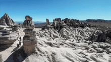 La ciudad de piedra perdida en las alturas de Arequipa