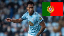 Renato Tapia podría dejar el Celta y fichar por histórico club de Portugal, según Transfermarkt