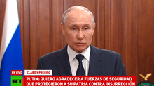 Conflicto en Rusia: Putin ofrece al grupo Wagner unirse al ejército o irse a Bielorrusia