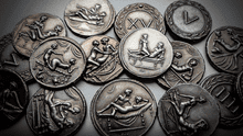 Así eran las spintriae, monedas que se usaban para pagar a trabajadoras sexuales en la antigua Roma