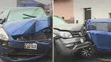 Breña: policía chocó su vehículo contra otros autos que se encontraban estacionados