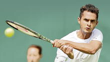 Juan Pablo Varillas con vida en Wimbledon