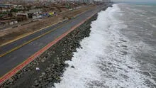 Costa Verde: vía continuará cerrada hasta el domingo por oleajes anómalos