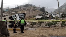 Pasamayito: Fiscalía abre investigación preliminar contra chofer de bus que causó el accidente