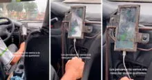 Taxista sorprende al cuidar su celular de una peculiar manera: "Siempre precavido"