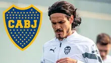 Edinson Cavani suena fuerte en Boca Juniors: 'Matador' muy cerca de ser xeneize