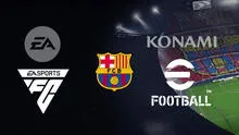FC Barcelona indeciso entre eFootball e EA Sports FC: ¿se pasará de PES a FIFA?