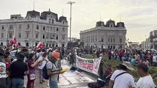Para Dina Boluarte marcha de hoy es una “amenaza” a la democracia