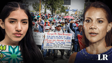 'Marcha Nacional': Renata Flores, Mónica Sánchez y más famosos asistirán a las protestas en Lima