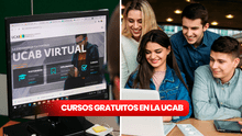 Los 27 cursos gratuitos en línea que ofrece la UCAB desde julio