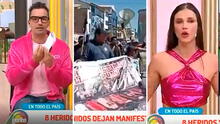 Maju Mantilla defiende la ‘Marcha Nacional’ y corrige a Santi Lesmes: "Se consiguen cosas protestando"