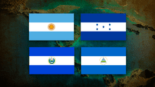 ¿Por qué las banderas de Argentina, Honduras, El Salvador y Nicaragua son casi iguales?