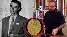 ¿Sabías que la medalla que la UNI entregó a Oppenheimer se vendió en US$7.500? Esto dijo un experto