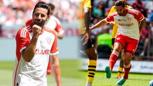 Claudio Pizarro anotó un golazo en partido de las leyendas Bayern Múnich vs. Borussia Dortmund