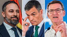 El Partido Popular y Vox podrían gobernar España, según los últimos sondeos