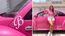 El carro rosa de la 'Barbie peruana', Nea Paz: ¿qué modelo es, cuál es el costo y cómo conseguirlo?