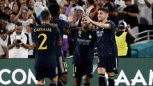 Real Madrid venció 3-2 al AC Milan en Estados Unidos por la Soccer Champions Tour