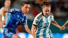 Italia venció 1-0 a Argentina en el debut de la Albiceleste en el Mundial Femenino 2023