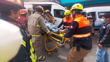 Lurigancho-Chosica: cústers de transporte público se chocan y dejan como saldo 6 heridos en Cajamarquilla