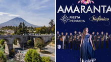 Concierto sinfónico de Amaranta en Arequipa: ¿dónde se realizará y cuánto están las entradas?