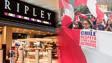 Ripley: trabajadores protestaron por mejoras laborales frente a Embajada de Chile