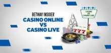 ¿Es mejor el casino online o el casino en vivo online?