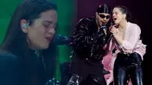 Rosalía llora al cantar 'Beso' durante concierto en medio de su separación con Rauw Alejandro