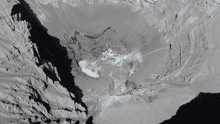 Impactantes imágenes de volcán Ubinas captadas por un dron en Moquegua