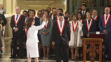 Boluarte y Alejandro Soto: así fue el primer saludo entre los titulares del Ejecutivo y el Congreso