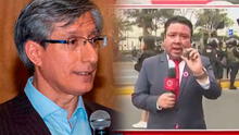 Federico Salazar indignado por agresión a la prensa durante cobertura: "Tirar piedras no es expresarse"