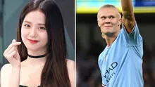 BLACKPINK: Jisoo y Erling Haaland del Manchester City causan furor al posar juntos