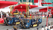 ¡Un bombero en la lista! 4 personajes son homenajeados durante esta Gran Parada Militar