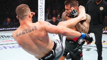 Justin Gaethje realizó espectacular nocaut para vencer a Dustin Poirier en UFC 291