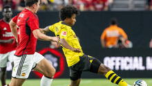 Borussia Dortmund volteó el marcador y derrotó 3-2 al Manchester United en partido amistoso