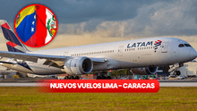 Vuelos de Lima-Caracas: revisa precios, fechas y horarios de vuelo de LATAM