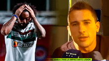 Luciano Sánchez rompe su silencio tras impactante lesión y revela qué le dijo a Marcelo